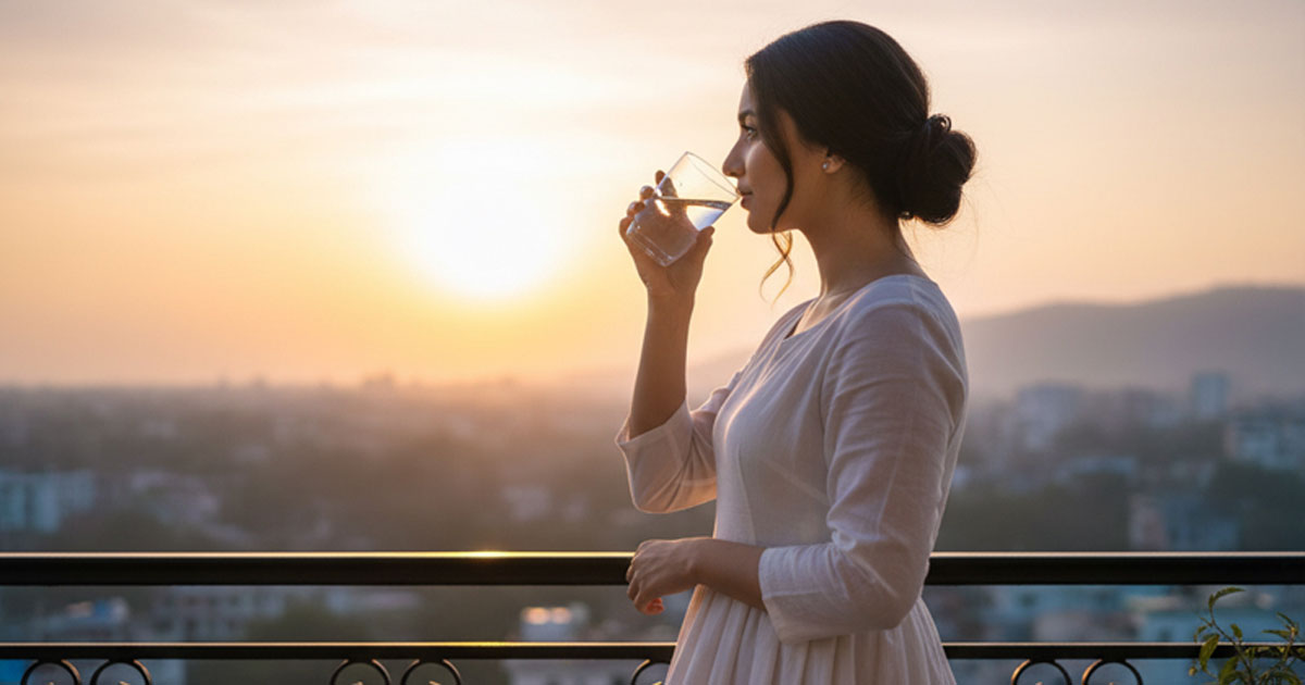 সকালে ঘুম থেকে উঠে পানি পান, সত্যিই কি উপকারী