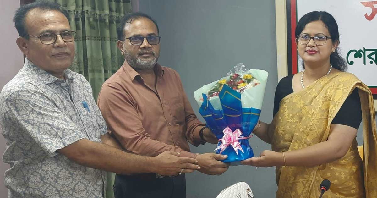 শেরপুর পৌরসভায় নতুন প্রশাসক আরিফা সিদ্দিকা