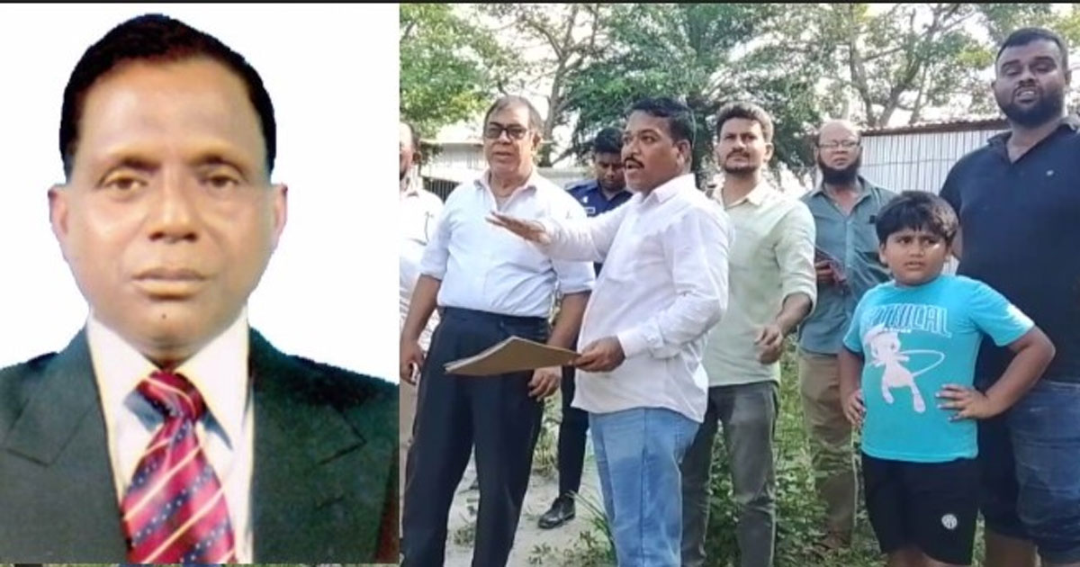 চরভদ্রাসনে বিএনপি নেতার  দখল করা জমি মুক্ত করল আদালত