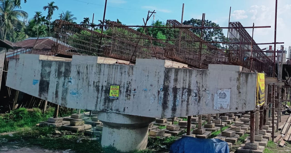 রাণীগঞ্জ-বটতলা সেতু নির্মাণে সাড়ে ছয় বছরে অগ্রগতি মাত্র ৩০ শতাংশ