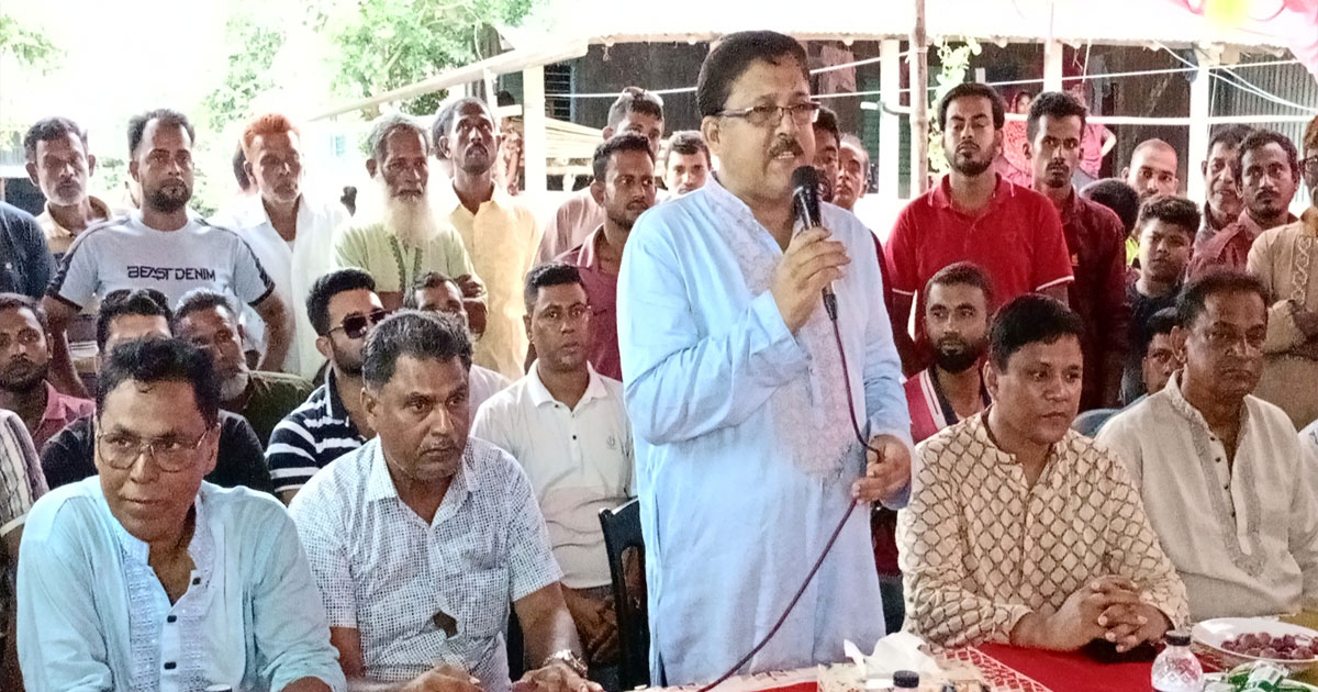 শ্রীপুরে বিএনপি নেতার পূজামন্ডপ পরিদর্শন ও সনাতন ধর্মাবলম্বীদের সাথে শুভেচ্ছা বিনিময়