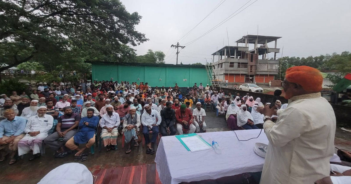 বরিশালে জাকের পার্টির জনসভা, নির্বাচনী প্রস্তুতির ডাক