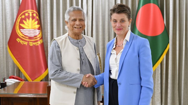 জাতিসংঘের আবাসিক সমন্বয়কারী প্রধান উপদেষ্টার সঙ্গে বিদায়ী সাক্ষৎ করলেন