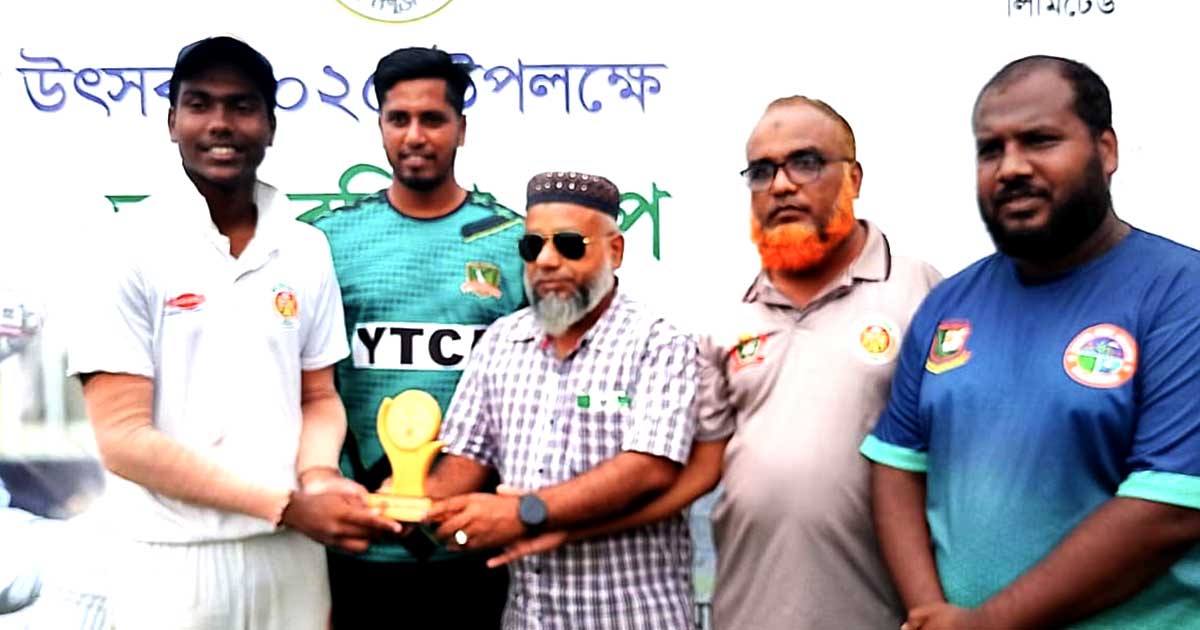 বগুড়ায় আকবরিয়া গ্রুপ ইমাজিং কাপ ক্রিকেট টুর্নামেন্টে শহীদ ওয়াসিম একাদশের জয়