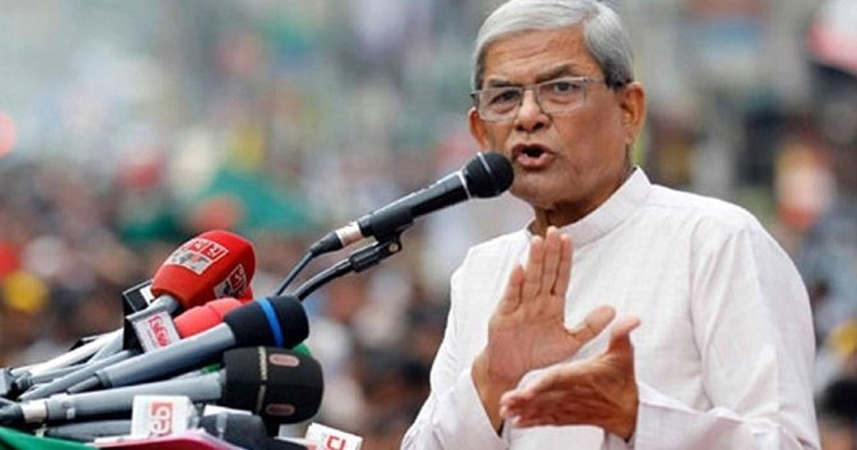 আমরা তো শাপলা দিতে বাধা দেইনি, ধানের শীষ নিয়ে টানাটানি কেন :ফখরুল
