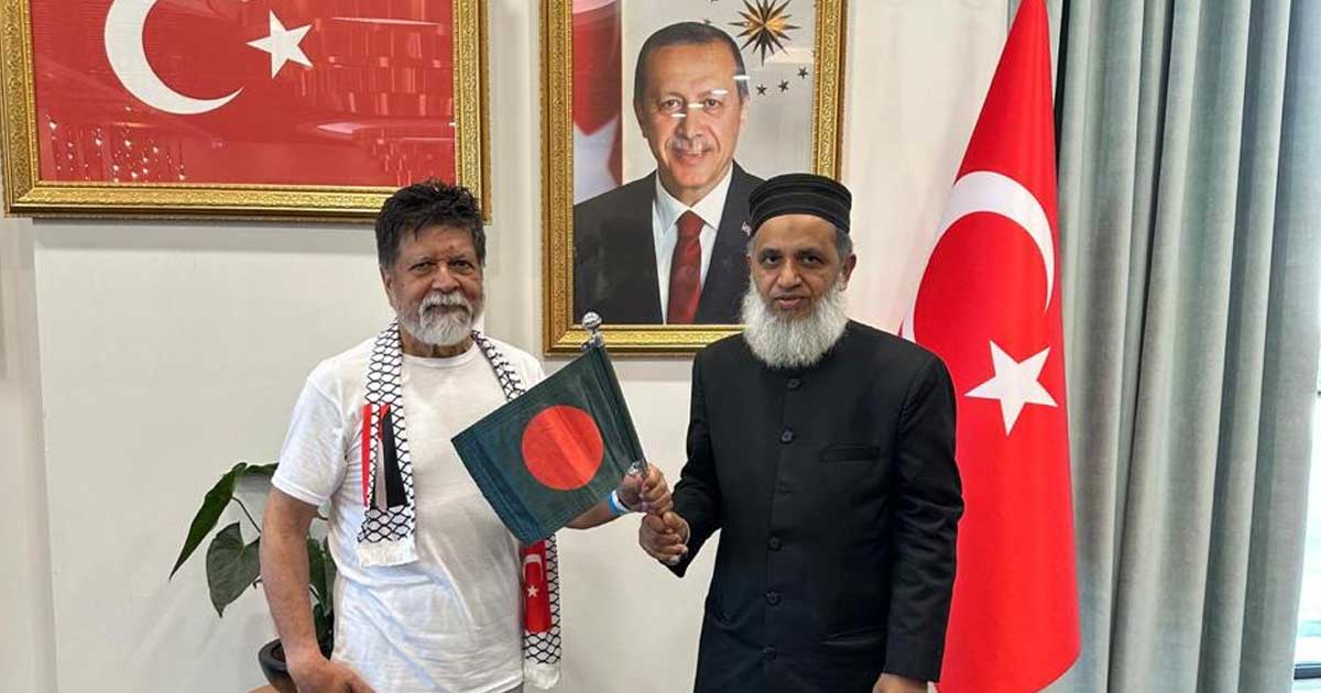 ইসরায়েলের কারাগার থেকে মুক্ত হয়ে তুরস্কে শহিদুল আলম