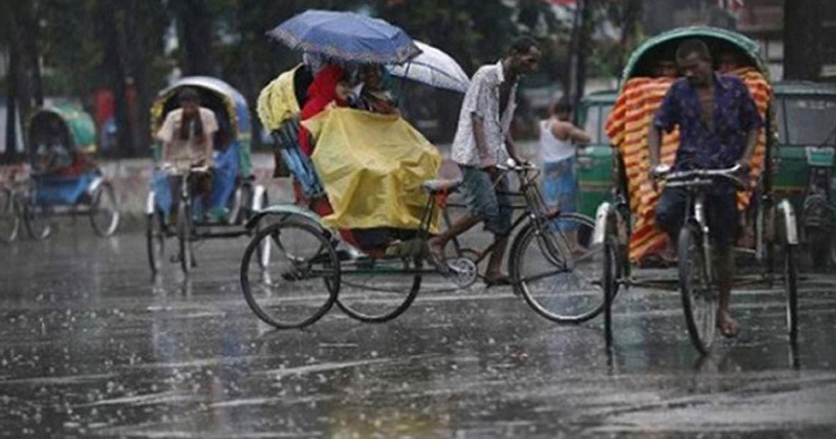 দেশের ছয় বিভাগে বজ্রসহ বৃষ্টির আভাস