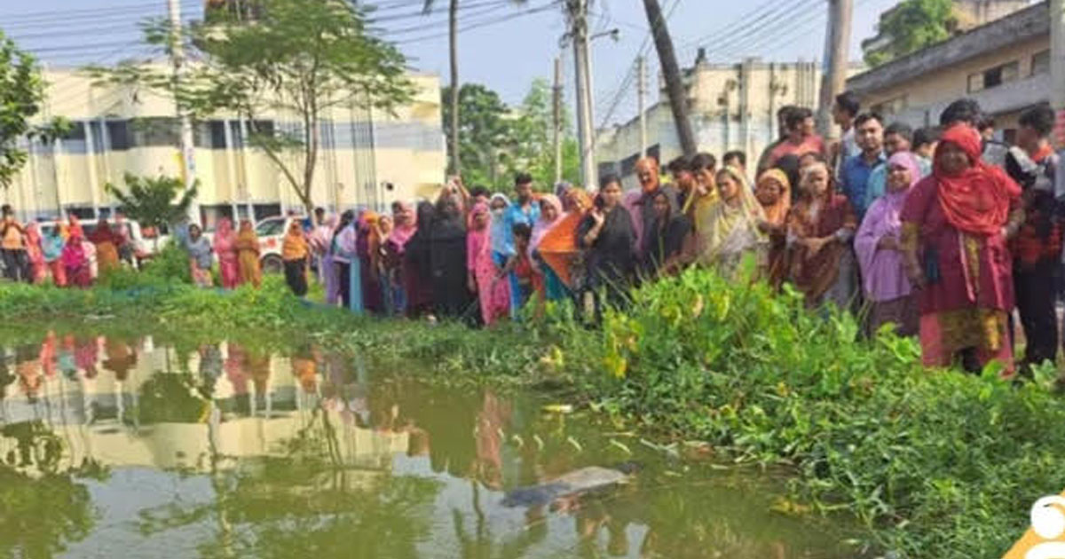 কুষ্টিয়ায় হাসপাতালের পুকুর থেকে অজ্ঞাত নারীর মরদেহ উদ্ধার