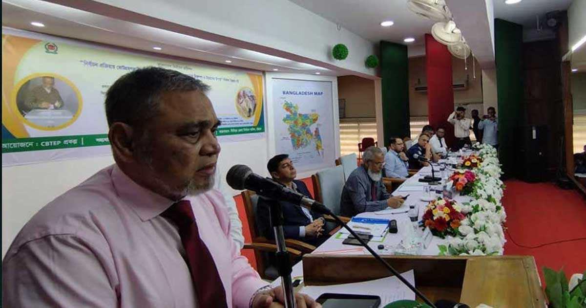 ভোট গ্রহণের জন্য বড় বাধা, নিরাপত্তা : সিইসি