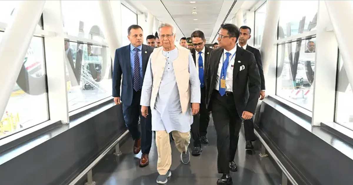 রোমে পৌঁছেছেন প্রধান উপদেষ্টা