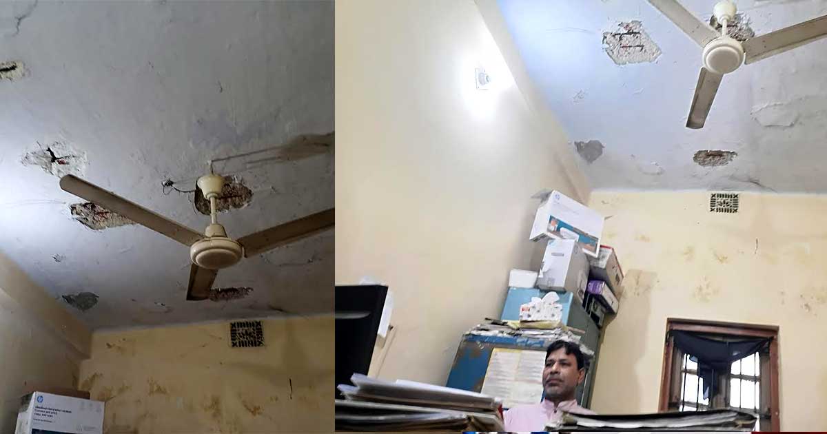 ঠাকুরগাঁওয়ে ঝুঁকিপূর্ণ ভবনে চিকিৎসাসেবা, আতঙ্কে চিকিৎসক–রোগীরা