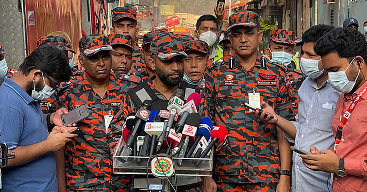রাসায়নিক গুদামটি অবৈধ, তিনবার নোটিশও দেওয়া হয়েছিল: ফায়ার সার্ভিস
