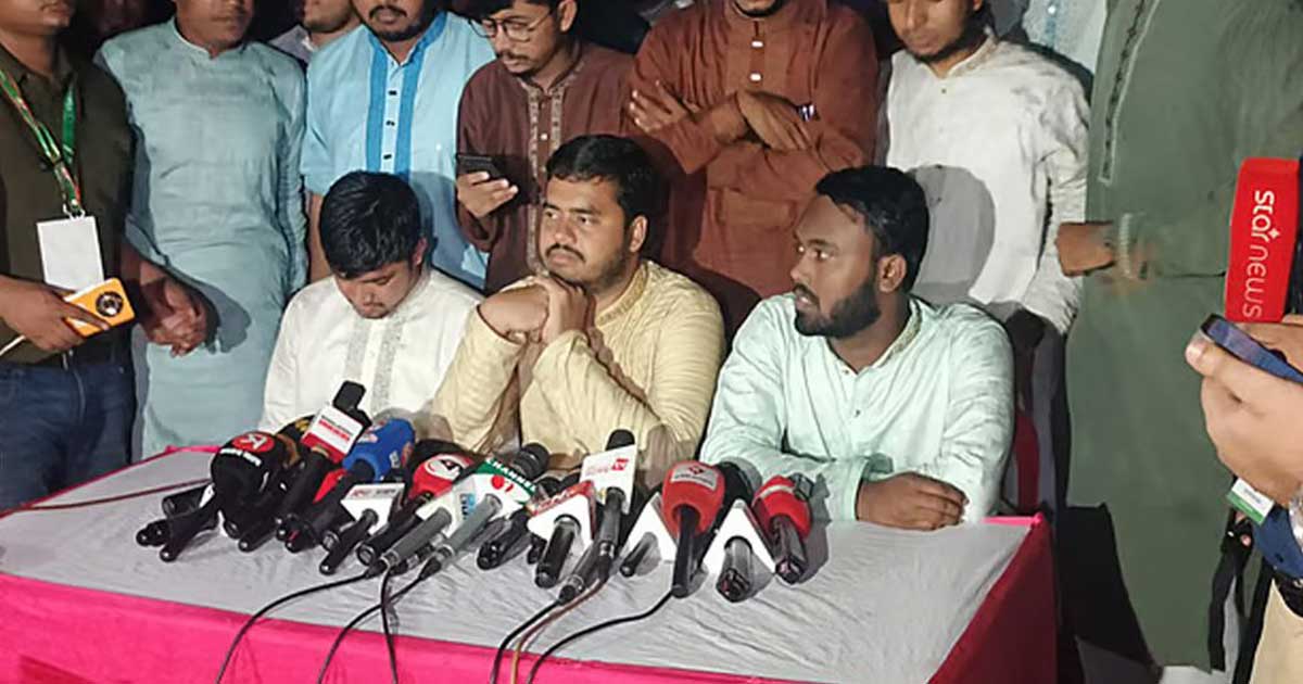 চাকসু নির্বাচনে ব্যর্থতার পরিচয় দিয়েছে প্রশাসন : ছাত্রশিবিরের ভিপি প্রার্থী