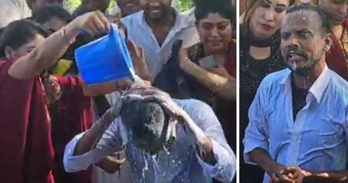 রিয়ামনিকে তালাক, দুধ দিয়ে গোসল করলেন হিরো আলম