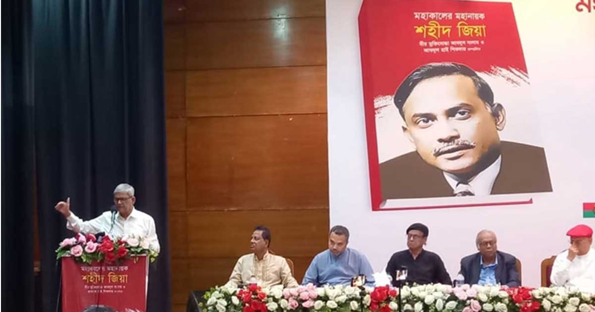 এখন দ্রুত একটা রাজনৈতিক সরকার দরকার : মির্জা ফখরুল