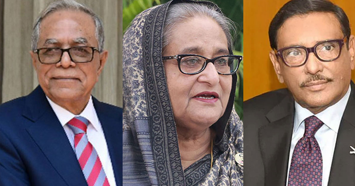 আব্দুল হামিদ-শেখ হাসিনা-ওবায়দুল কাদেরসহ শীর্ষ নেতাদের নামে মামলা