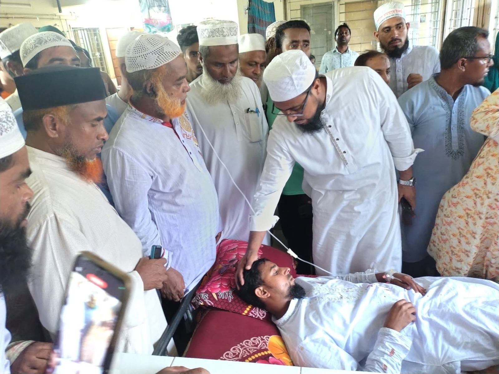 শেরপুরে জামায়াত ইসলামী নির্বাচনী গনসংযোগে বিএনপির হামলার অভিযোগ