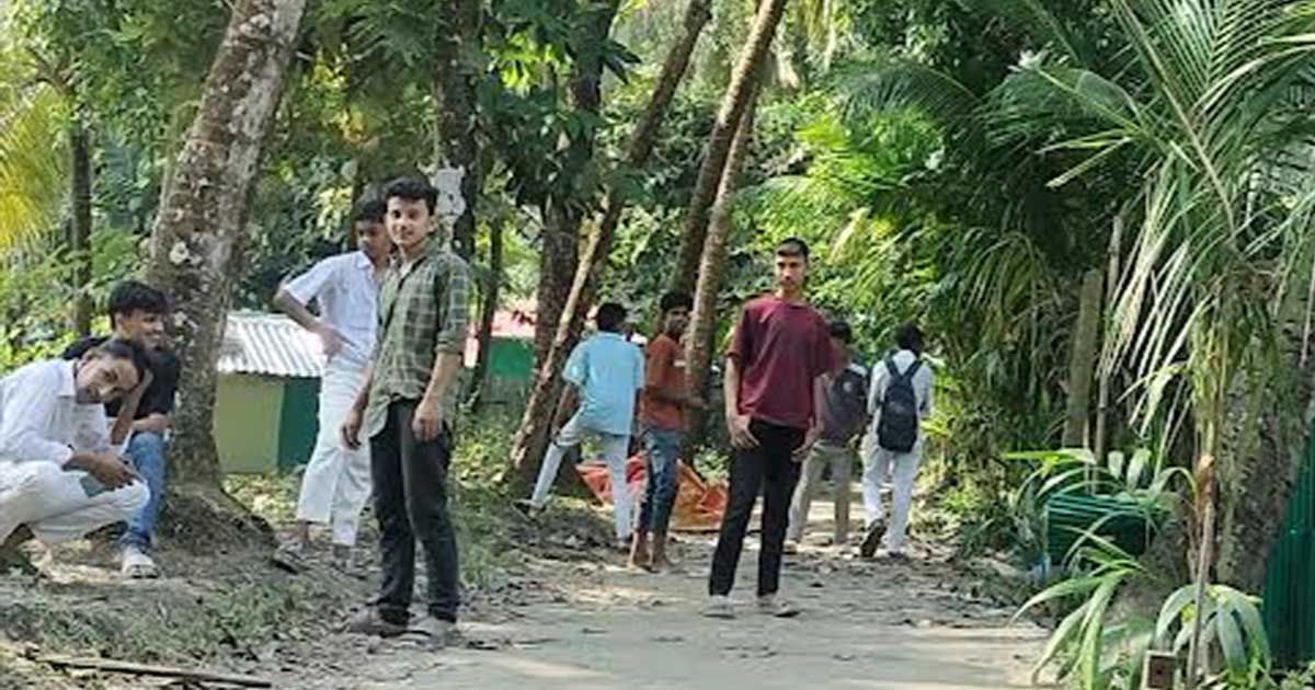 নোয়াখালীতে ছাত্রদের ব্যবহার করে ভাইয়ের  বসতভিটে গুঁড়িয়ে দিলেন শিক্ষক!