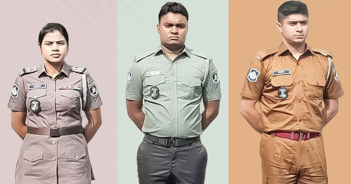 নভেম্বরে নতুন পোশাক পাচ্ছে পুলিশ