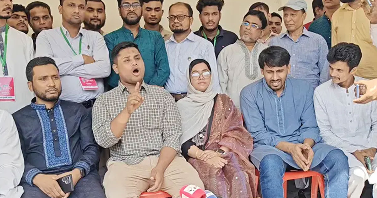 ইসির মার্কা অন্তর্ভুক্ত করার নীতিমালা দেখতে চান হাসনাত আবদুল্লাহ