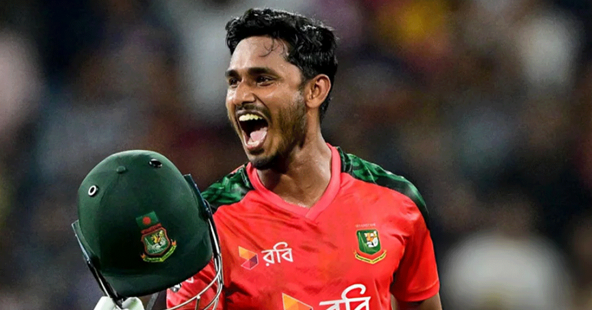 দ্রুততম হাজার রানের রেকর্ডে তানজিদ তামিমের উজ্জ্বল কীর্তি