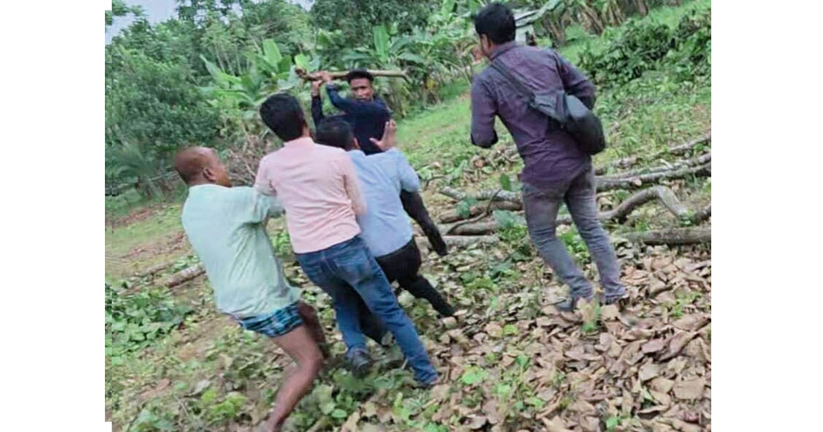 কাপাসিয়ায় বনদস্যুদের হামলায়  তিন সাংবাদিক আহত