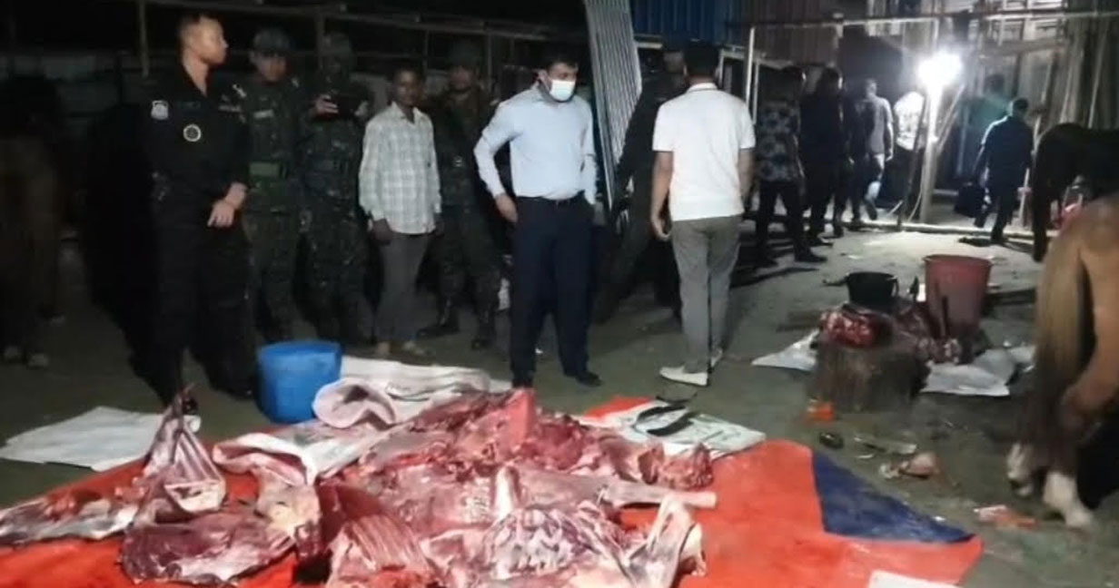 গাজীপুরে প্রশাসনের অভিযানে ৩৭টি ঘোড়া ও ৫ মণ মাংস উদ্ধার