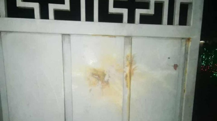 কাকরাইলে চার্চের ফটকে ককটেল নিক্ষেপ