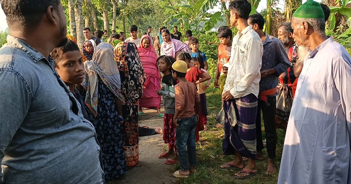 কালীগঞ্জে মাঠ থেকে  নারীর  মরদেহ  উদ্ধার