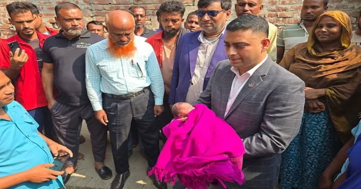 বেনাপোলে অভিভাবকহীন নবজাতক  উদ্ধার