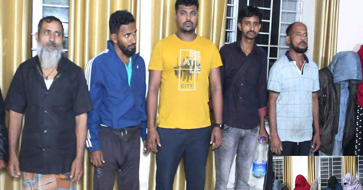 ভারত থেকে উচ্ছেদ ১৫ বাংলাদেশিকে বিজিবির কাছে হস্তান্তর