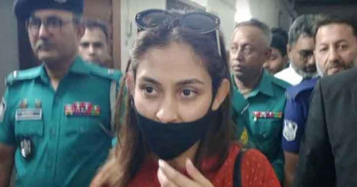 আত্মসমর্পণ করে জামিন পেলেন অভিনেত্রী মেহজাবীন চৌধুরী
