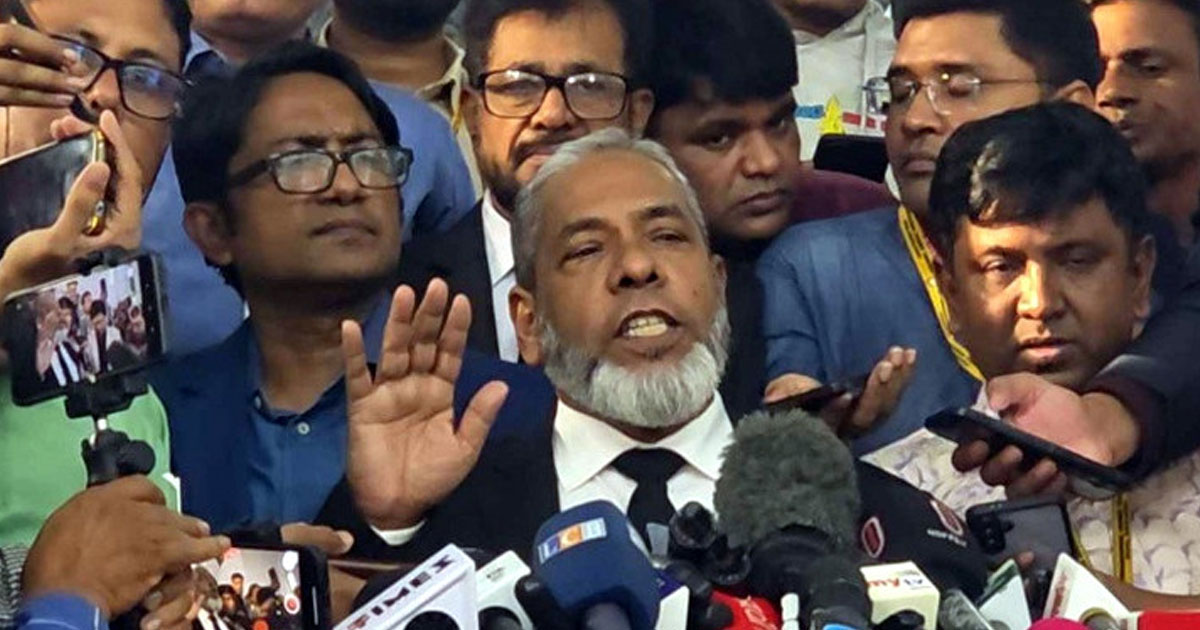 ফাঁসির রায়ে ‘কষ্ট’ পেয়েছি: হাসিনার আইনজীবী
