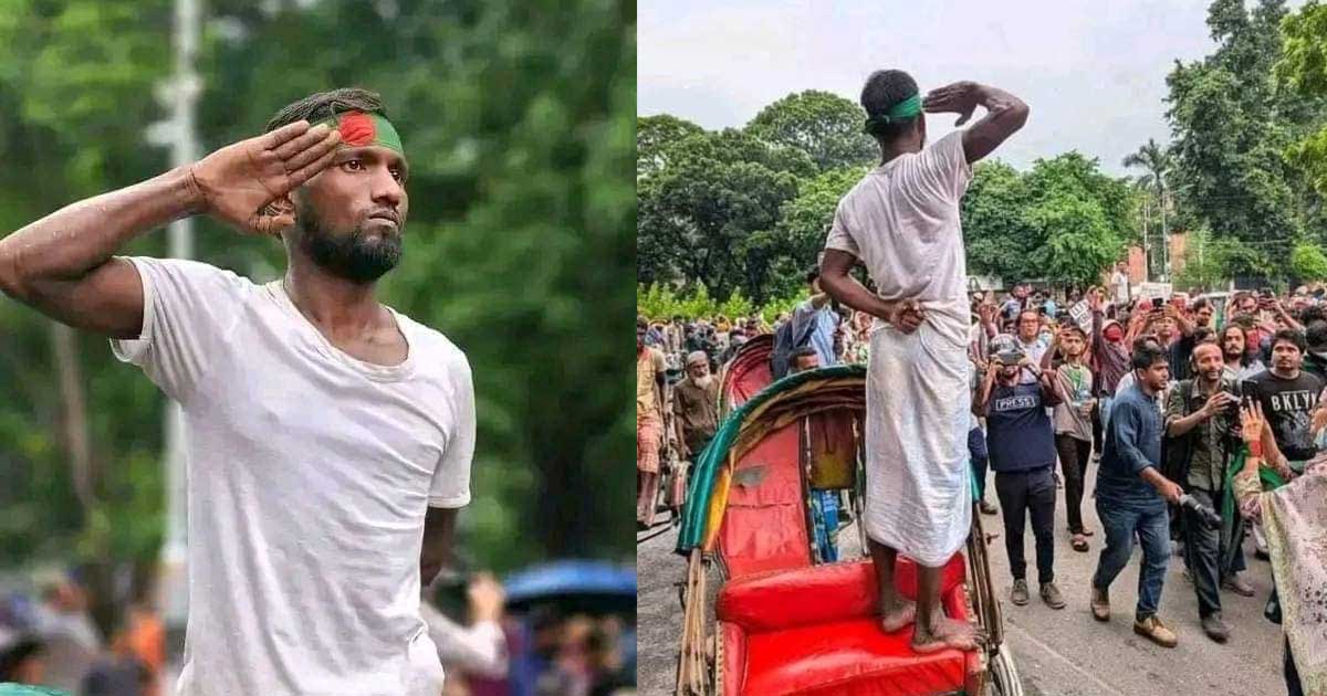 এনসিপির প্রার্থী সেই রিকশাচালক!