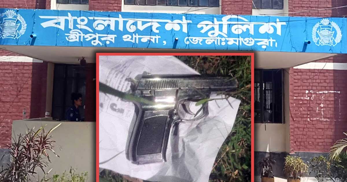 নারীর ঘুষি খেয়ে পিস্তল ফেলে পালাল ছিনতাইকারী