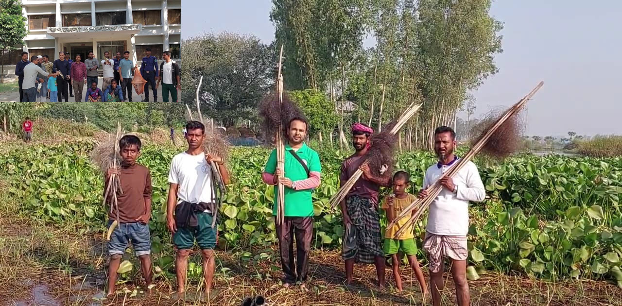 সিংড়ায় ১০৫টি বক অবমুক্ত, দুই শিকারির কারাদণ্ড