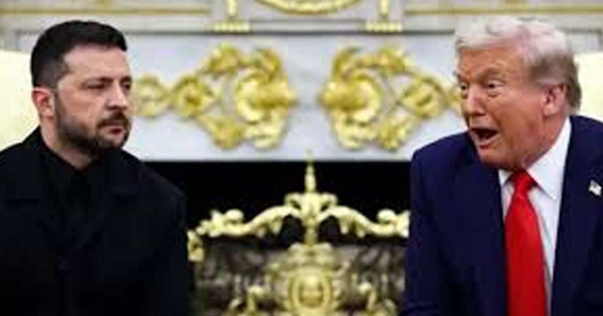 ইউক্রেনকে কঠিন শর্তে রাজি হওয়ার চাপ ট্রাম্পের