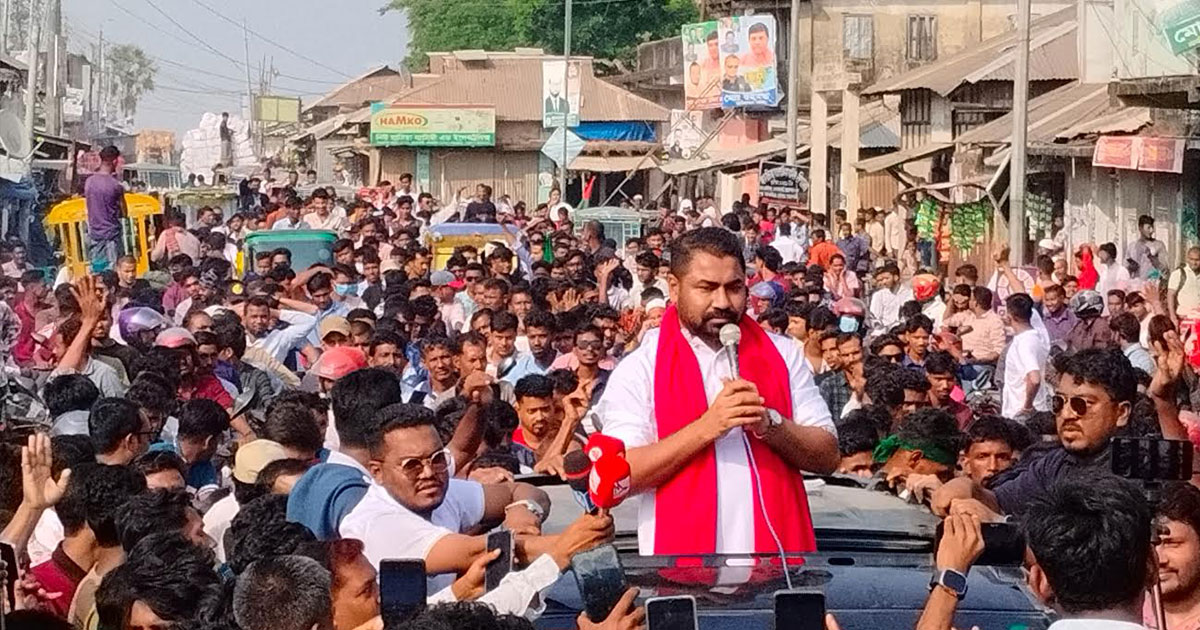 নোয়াখালী-৬ আসনে বিএনপির প্রার্থী পরিবর্তনের দাবিতে পথসভা