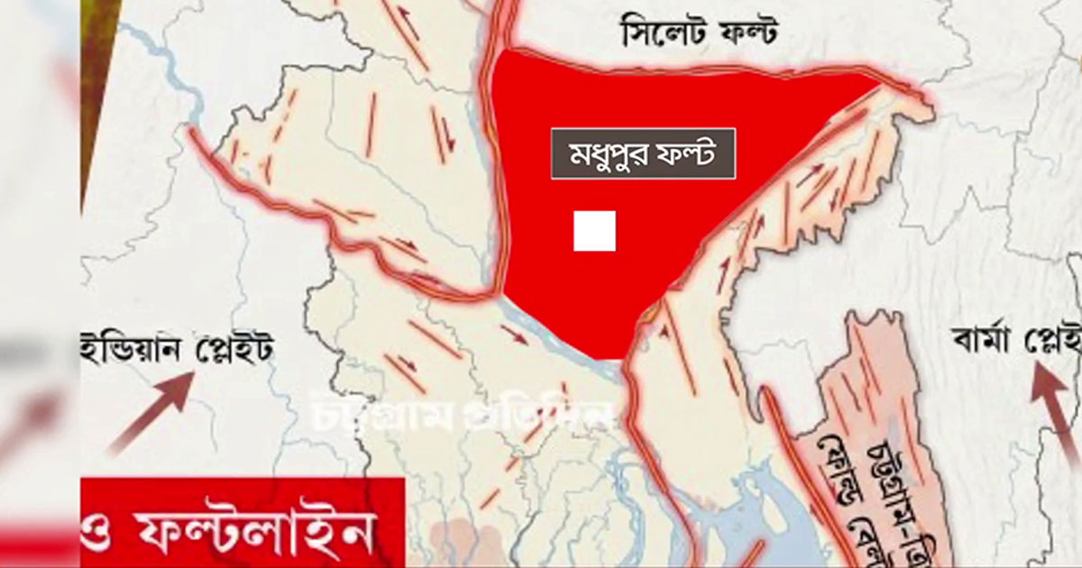ভূমিকম্পের ঝুঁকিতে বাংলাদেশ, ঢাকার জন্য বড় হুমকি ‘মধুপুর ফল্ট’