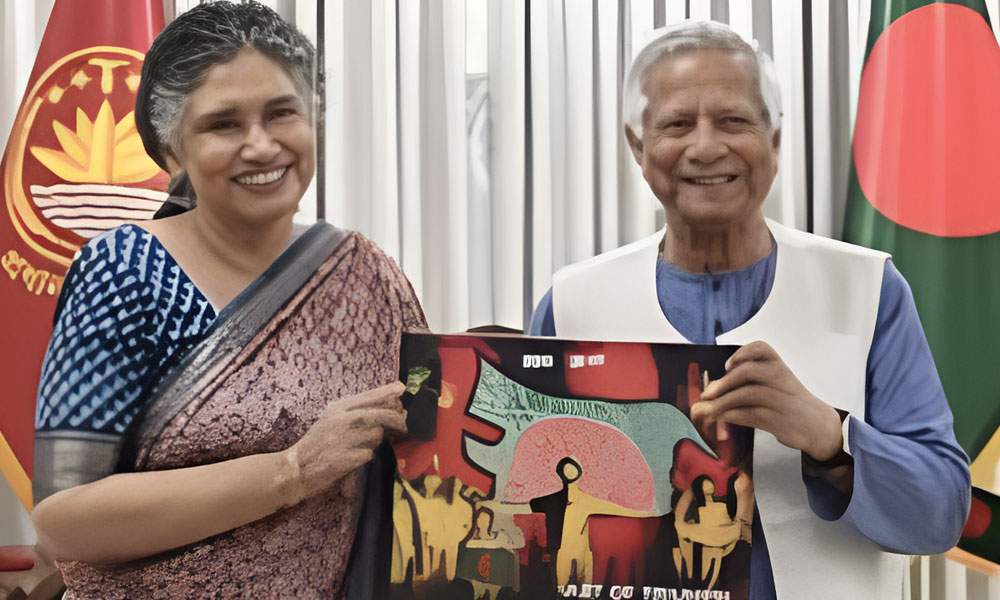 প্রধান উপদেষ্টার সঙ্গে জাতিসংঘ মানবাধিকার কার্যালয় প্রধানের বিদায়ী সাক্ষাৎ