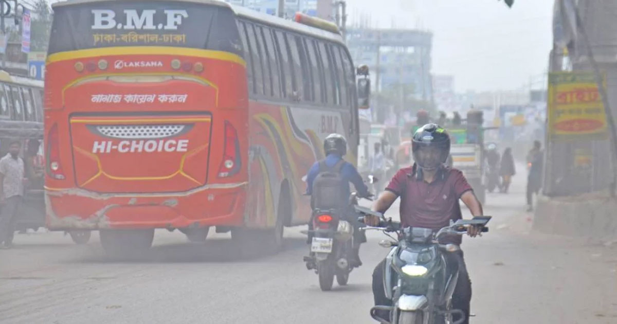 ঢাকার বাতাস আজও ‘অস্বাস্থ্যকর’ দূষণে বিশ্বের চর্তুথ