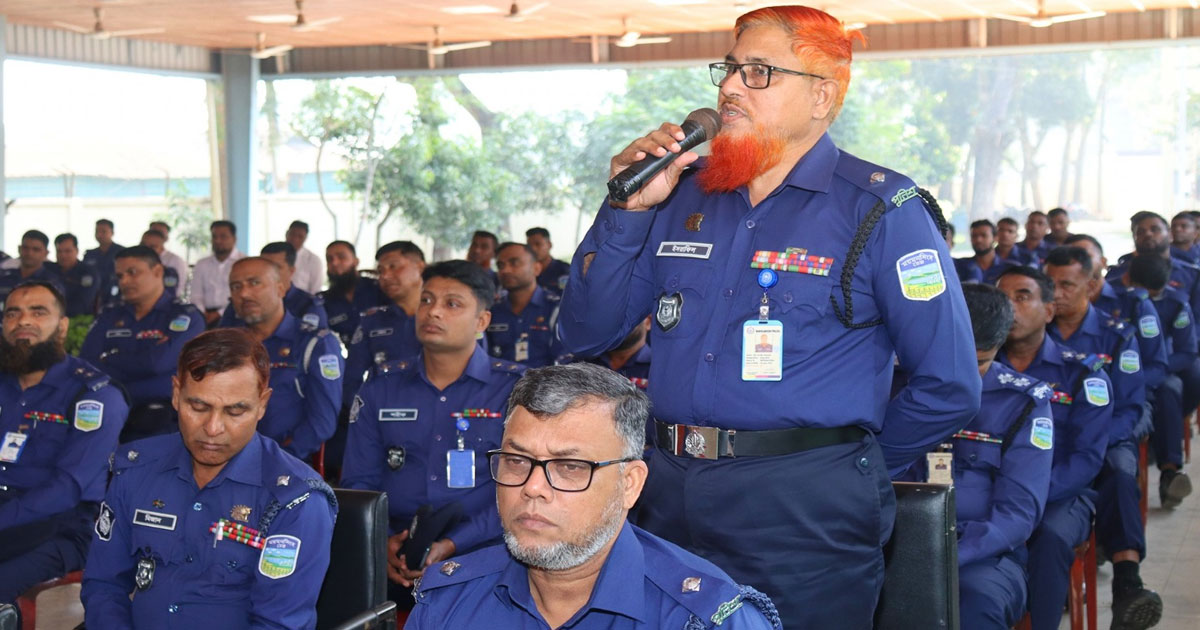 শেরপুর জেলা পুলিশের মাসিক কল্যাণ সভা