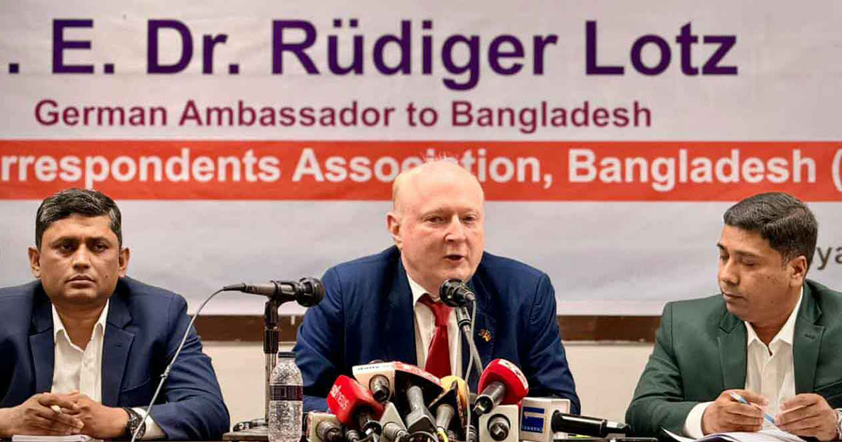 ভোট হবে অবাধ-সুষ্ঠু-গ্রহণযোগ্য, এটাই প্রত্যাশা: জার্মান রাষ্ট্রদূত