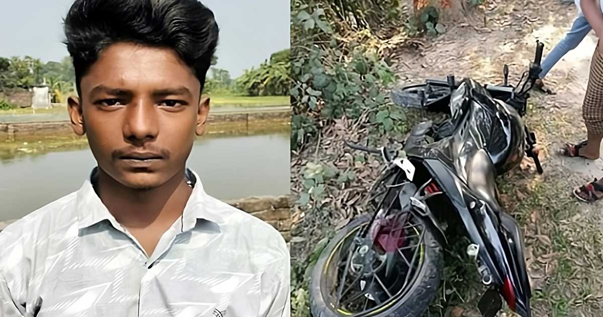 গাংনীতে মোটরসাইকেল দুর্ঘটনায় কিশোর নিহত