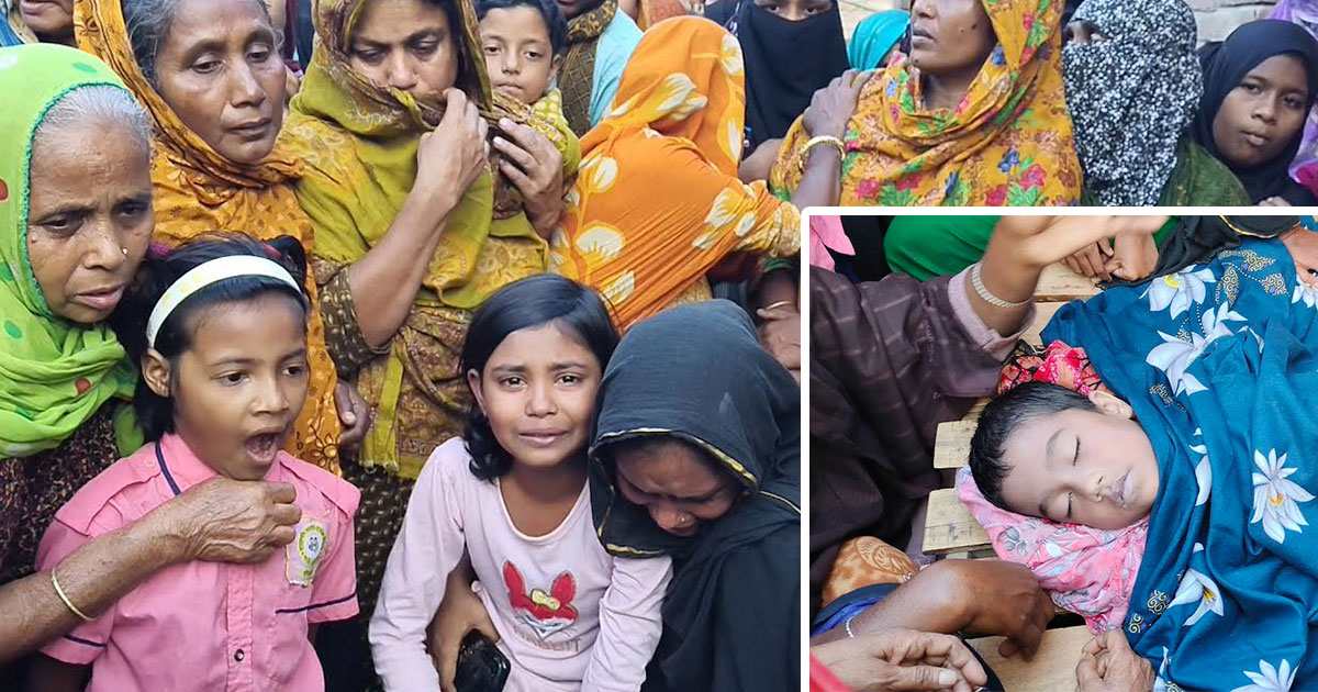 গাংনীতে নিখোঁজের ২৪ ঘণ্টা পর পুকুর থেকে শিশুর মরদেহ উদ্ধার