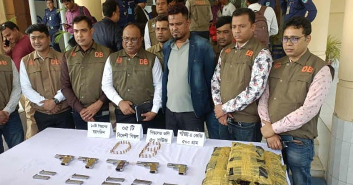পাঁচ অস্ত্রসহ গ্রেপ্তার লিটন গাজী সম্পর্কে যা জানালো পুলিশ