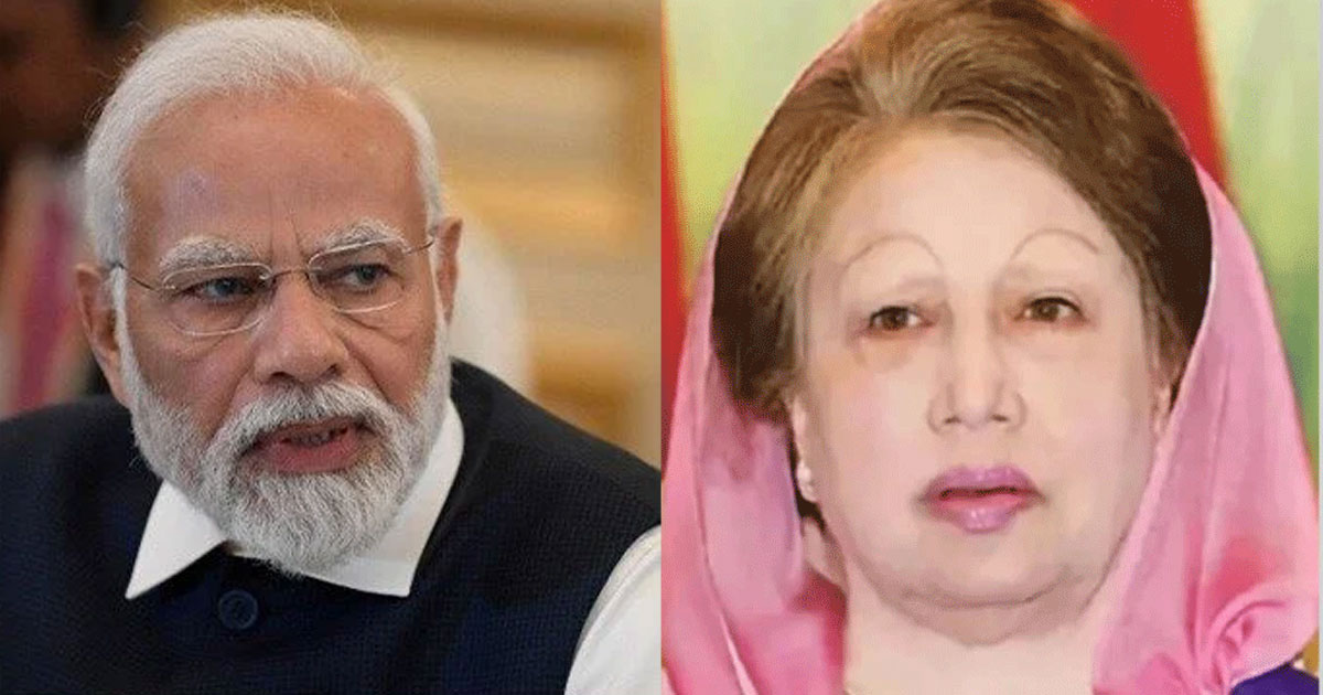 খালেদা জিয়ার দ্রুত আরোগ্য কামনা মোদীর