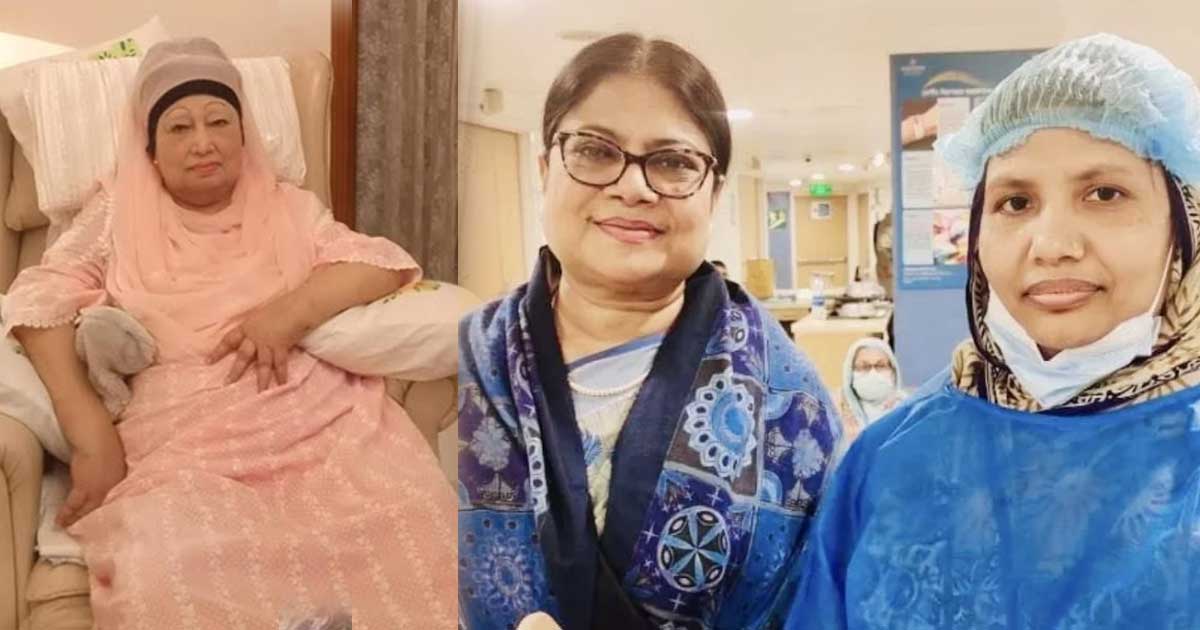 ম্যাডাম নল দিয়ে খাবার ও ওষুধ খাচ্ছেন: কনকচাঁপা
