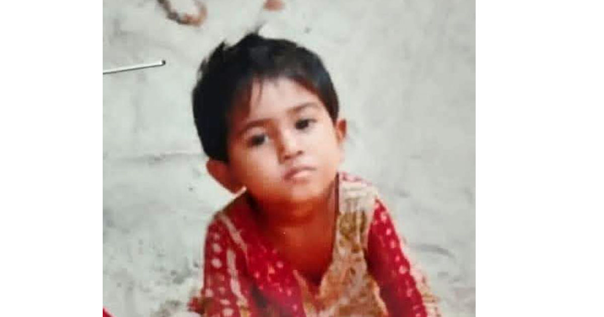 ঝিনাইদহে সকালে নিখোঁজ, রাতে উদ্ধার ৩ বছরের শিশুর লাশ