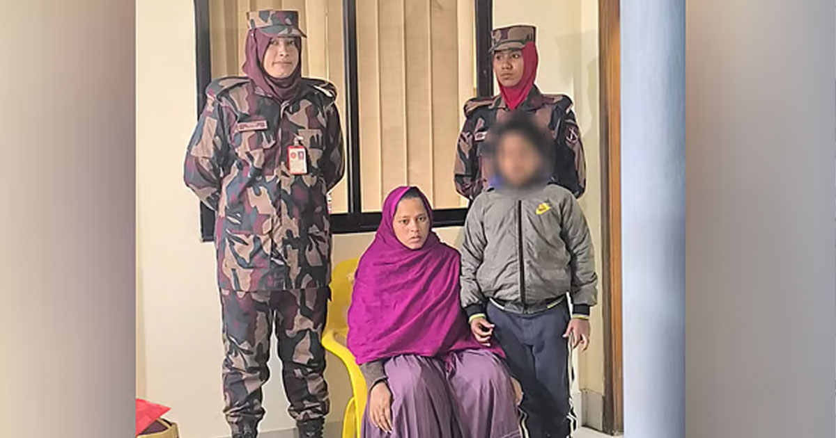 ভারতে ফেরত পাঠানো হলো অন্তঃসত্ত্বা সোনালী বিবি ও তাঁর শিশুসন্তানকে
